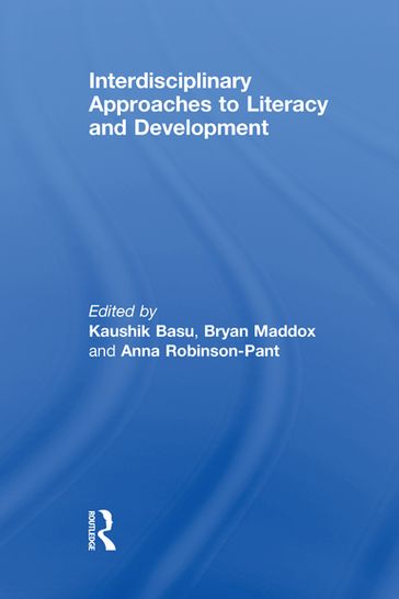 Interdisciplinary approaches to literacy and development