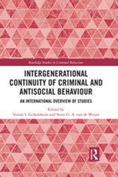 Intergenerational Continuity of Criminal and Antisocial Behaviour