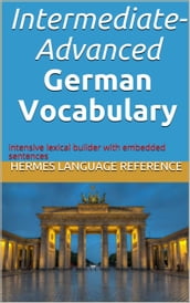 Intermediate-Advanced German Vocabulary