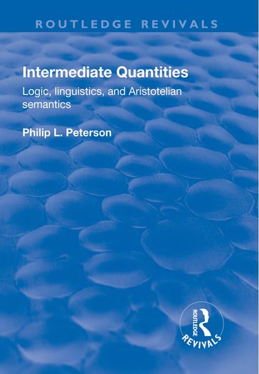 Intermediate Quantities - Philip Peterson