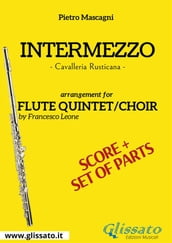 Intermezzo - Flute quintet/choir score & parts