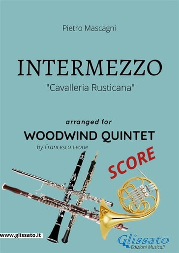Intermezzo - Woodwind Quintet SCORE - Francesco Leone - Pietro Mascagni
