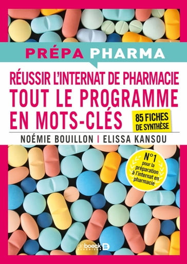 Internat de pharmacie - Tout le programme en mots-clés - Elissa Kansou - Noémie Bouillon