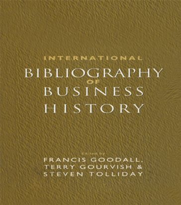 International Bibliography of Business History
