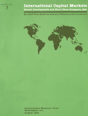 International Capital Markets: Recent Develpments and Short-Term Prospects, 1981 - International Monetary Fund
