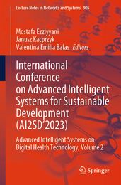 International Conference on Advanced Intelligent Systems for Sustainable Development (AI2SD