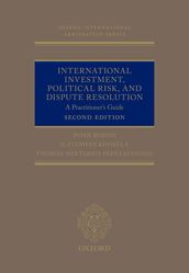 International Investment, Political Risk, and Dispute Resolution