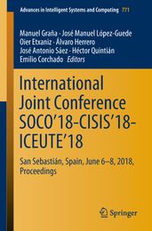 International Joint Conference SOCO 18-CISIS 18-ICEUTE 18