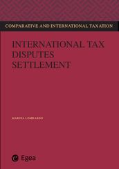 International tax disputes settlement