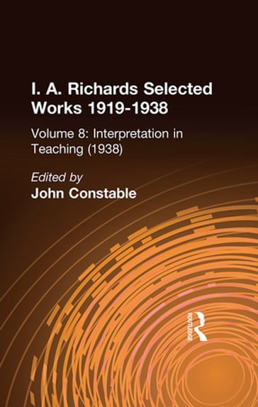 Interpretation In Teaching V 8 - I. A. Richards - John Constable