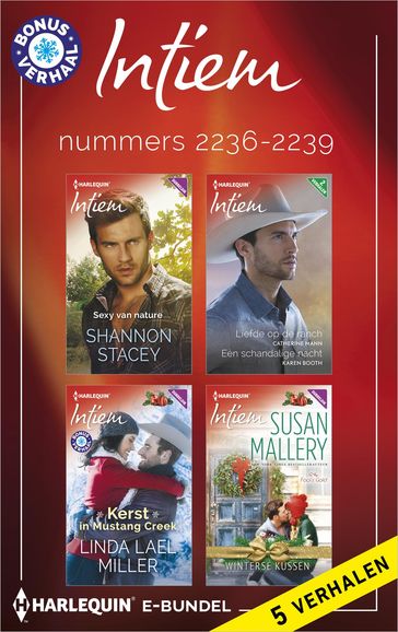 Intiem e-bundel nummers 2236-2239 (5-in-1 + bonusverhaal) - Catherine Mann - Karen Booth - Linda Lael Miller - Shannon Stacey - Susan Mallery - Victoria Dahl