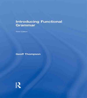 Introducing Functional Grammar - Geoff Thompson