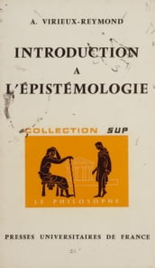 Introduction à l épistémologie