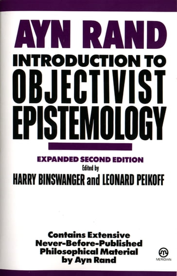 Introduction to Objectivist Epistemology - Rand Ayn