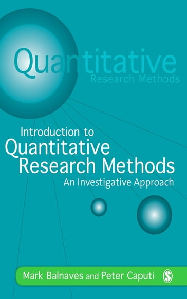 Introduction to Quantitative Research Methods - Mark Balnaves - Peter Caputi