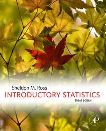 Introductory Statistics - Sheldon M. Ross