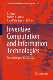 Inventive Computation and Information Technologies