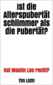 Ist die Alterspubertat schlimmer als die Pubertat?