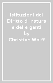 Istituzioni del Diritto di natura e delle genti