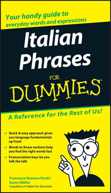 Italian Phrases For Dummies - Francesca Romana Onofri - Karen Antje Moller