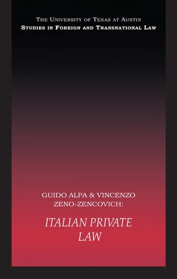 Italian Private Law - Guido Alpa - Vincenzo Zeno-Zencovich
