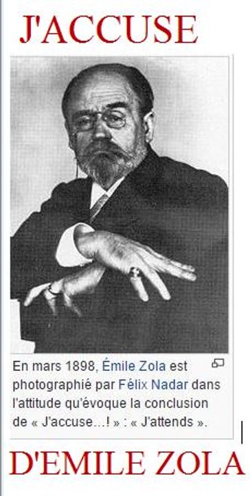 J'ACCUSE - Emile Zola