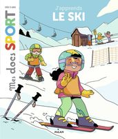J apprends le ski
