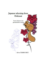 Japanse tekening door Hokusai