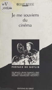 Je me souviens du cinéma