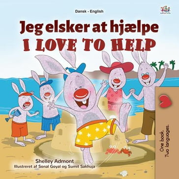 Jeg elsker at hjælpe I Love to Help - Shelley Admont - KidKiddos Books