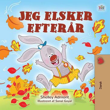 Jeg elsker efterar - Shelley Admont - KidKiddos Books