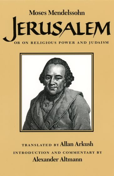 Jerusalem - Moses Mendelssohn