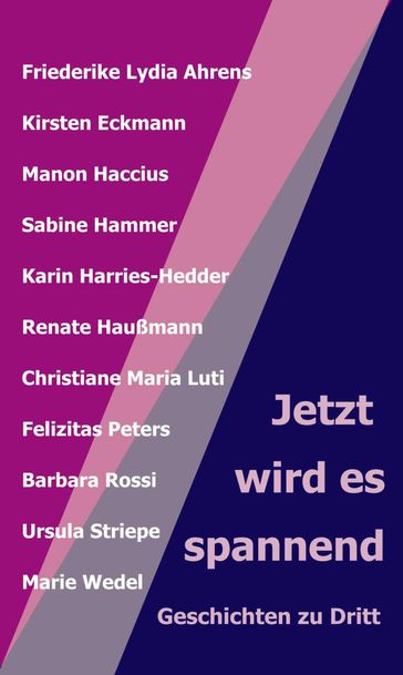 Jetzt wird es spannend - Barbara Rossi - Christiane Maria Luti - Felizitas Peters - Friederike Lydia Ahrens - Karin Harries-Hedder - Kirsten Eckmann - Manon Haccius - Marie Wedel - Renate Haußmann (Hg) - Sabine Hammer - Ursula Striepe