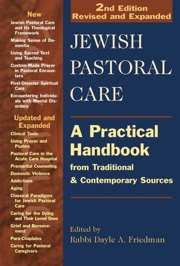 Jewish Pastoral Care 2/E - DMin  LCSW Barbara Eve Breitman - PhD Gus Kaufman Jr. - MAJCS Marcia Cohn Spiegel - MSW Rabbi Amy Eilberg - MAJCS  MA  LCSW Rabbi Anne Brener - MA  BCC Rabbi Bonita E. Taylor - PhD  BCC Rabbi David J. Zucker - MSW  MAJCS  BCC Rabbi Dayle A. Friedman - MTS Rabbi Drorah Setel - NCPsyA Rabbi Ellen Jay Lewis - DMin Rabbi Jeffery M. Silberman - DMin Rabbi Joseph S. Ozarowski - Rabbi Karen Sussan - MA Rabbi Myriam Klotz - MA Rabbi Nancy Flam - Rabbi Rochelle Robins - Rabbi Sheldon Marder - LCSW Rabbi Simkha Y. Weintraub - MBA  MHL  BCJC Rabbi Stephen B. Roberts - EdD Rabbi Yaacov Kravitz - PhD Simcha Paull Raphael - LMSW Wendy Lipshutz