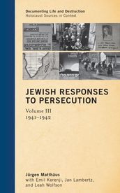 Jewish Responses to Persecution