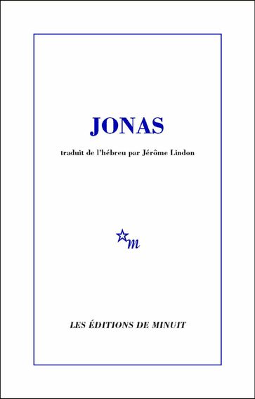 Jonas - Jérôme Lindon
