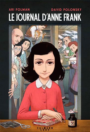 Le Journal d'Anne Frank - Roman graphique - Anne Frank - Ari Folman - David Polonsky