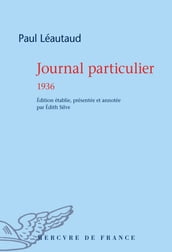 Journal particulier. 1936