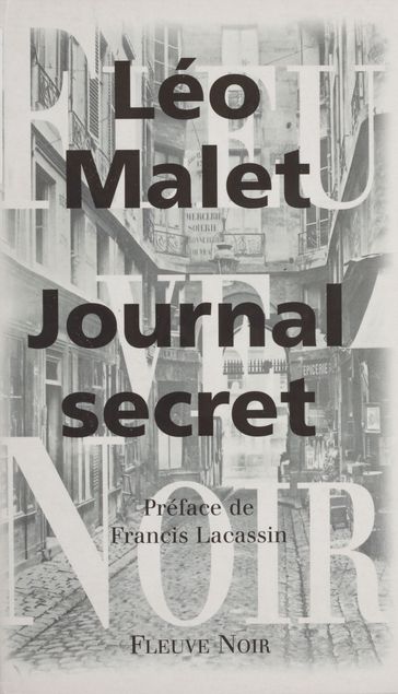 Journal secret - Francis Lacassin - Leo Malet