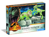 Jurassic World 3 - Triceratopo + Velociraptor