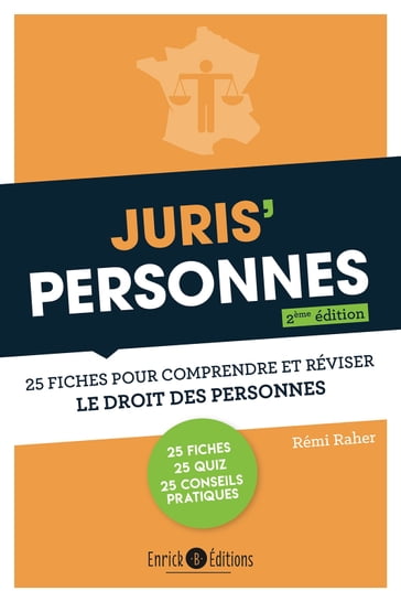 Juris'personnes - 2ème édition - Rémi RAHER