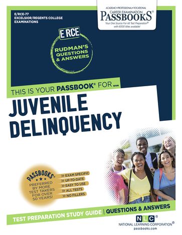 Juvenile Delinquency - National Learning Corporation