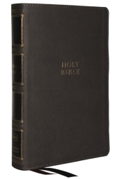 KJV Holy Bible: Compact Bible with 43,000 Center-Column Cross References, Gray Leathersoft, Red Letter, Comfort Print: King James Version