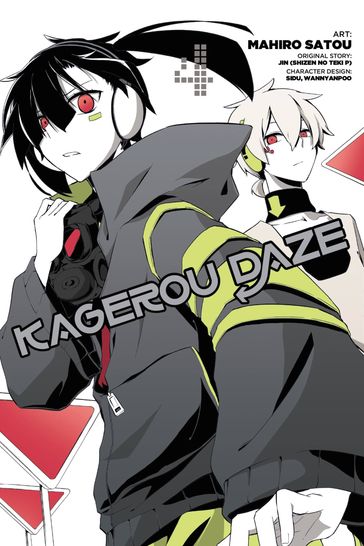 Kagerou Daze, Vol. 4 (manga) - Mahiro Satou - JIN (SHIZEN NO TEKI P) - Sidu - WANNYANPOO - Abigail Blackman