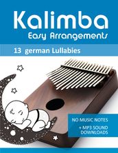 Kalimba Easy Arrangements - 13 german Lullabies