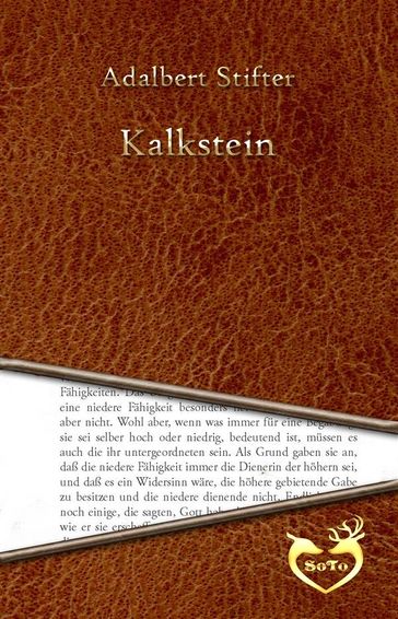 Kalkstein - Adalbert Stifter