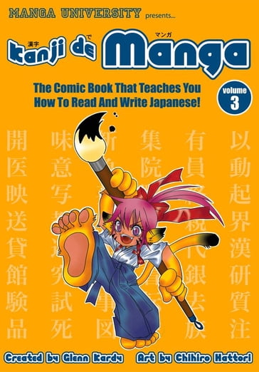 Kanji de Manga Vol. 3 - Glenn Kardy