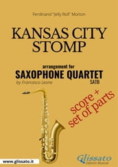 Kansas City Stomp - Saxophone Quartet score & parts