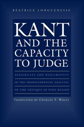 Kant and the Capacity to Judge