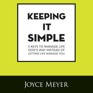 Keeping It Simple - Joyce Meyer